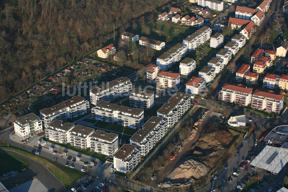 Luftaufnahme Schopfheim - Neubau der Wohnanlage und des Neubaugebiet Schleife in Schopfheim im Bundesland Baden-Württemberg