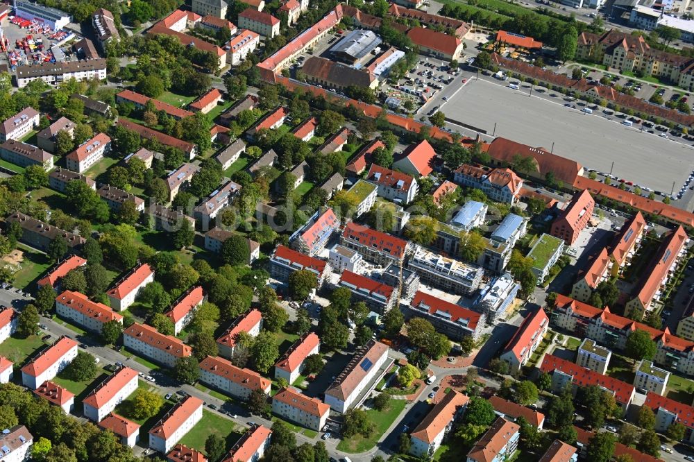 Stuttgart Von Oben Neubau Wohngebiet Einer Reihenhaus Siedlung Auf Der Steig Im Ortsteil Hallschlag In Stuttgart