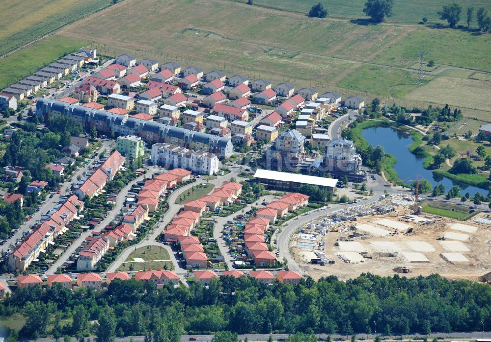 Luftaufnahme Teltow - Neubau des Wohngebietes Mühlendorf Teltow