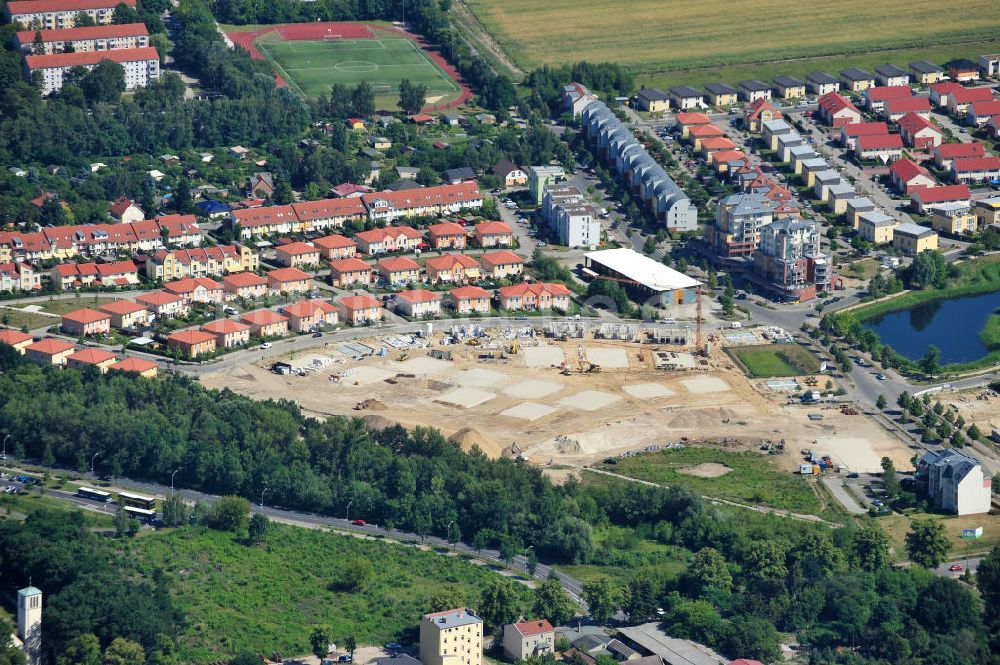 Luftaufnahme Teltow - Neubau des Wohngebietes Mühlendorf Teltow