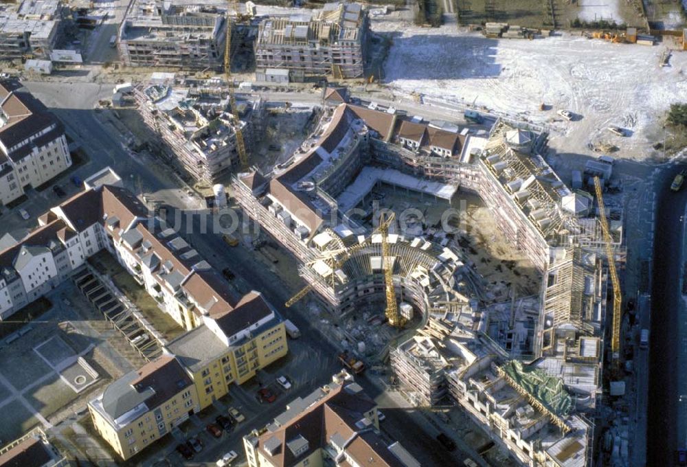 Luftaufnahme POTSDAM / BRANDENBURG - Neubau des Wohngebiets Am Kirchsteigfeld in Potsdam. 1995