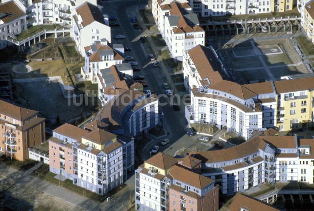 POTSDAM / BRANDENBURG von oben - Neubau des Wohngebiets Am Kirchsteigfeld in Potsdam. 1995