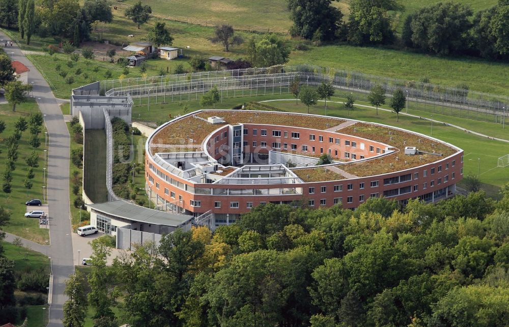 Luftbild Mühlhausen - Neubauanlage des Hainich-Klinikum in Thüringen. 