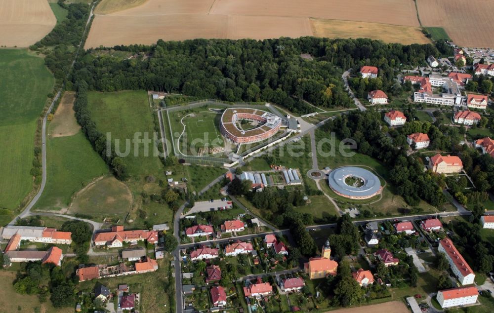 Luftaufnahme Mühlhausen - Neubauanlage des Hainich-Klinikum in Thüringen. 