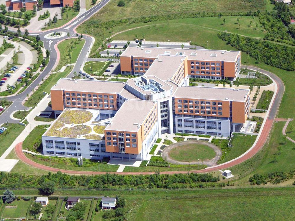 Luftbild Bad Salzungen / Thüringen - Neubauklinik am südwestlichen Stadtrand von Bad Salzungen