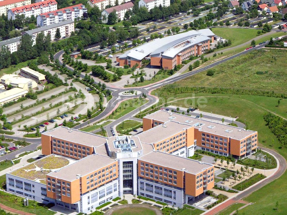 Luftaufnahme Bad Salzungen / Thüringen - Neubauklinik am südwestlichen Stadtrand von Bad Salzungen