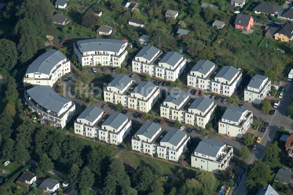 Berlin aus der Vogelperspektive: Neubaukomplex in Berlin Karow-Nord