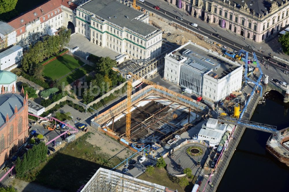 Berlin von oben - Neubauprojekt Am Schinkelplatz in Berlin