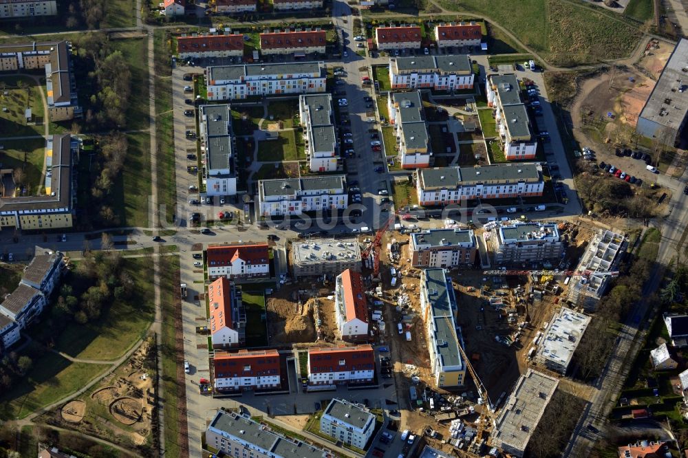 Luftaufnahme Glienicke/Nordbahn - Neubauprojekt Sonnengarten Glienicke in Glienicke / Nordbahn im Bundesland Brandenburg