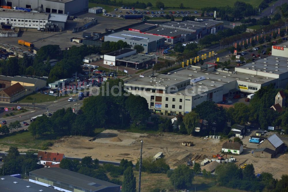 Luftbild Berlin OT Mahlsdorf - Neubauprojekt Wohnen im alten Mahlsdorf in Berlin