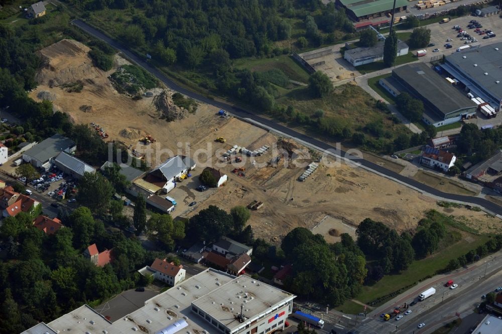 Luftbild Berlin OT Mahlsdorf - Neubauprojekt Wohnen im alten Mahlsdorf in Berlin