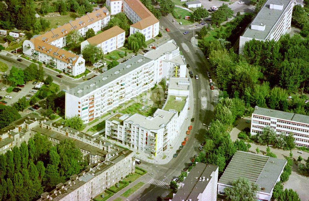 Berlin-Hohenschönhausen von oben - Neubausiedlung an der Gehrenseestraße in Berlin-Hohenschönhausen.