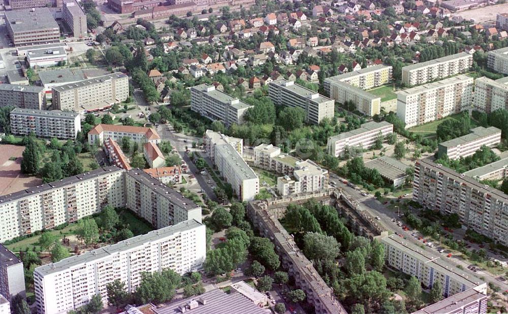 Berlin-Hohenschönhausen aus der Vogelperspektive: Neubausiedlung an der Gehrenseestraße in Berlin-Hohenschönhausen.