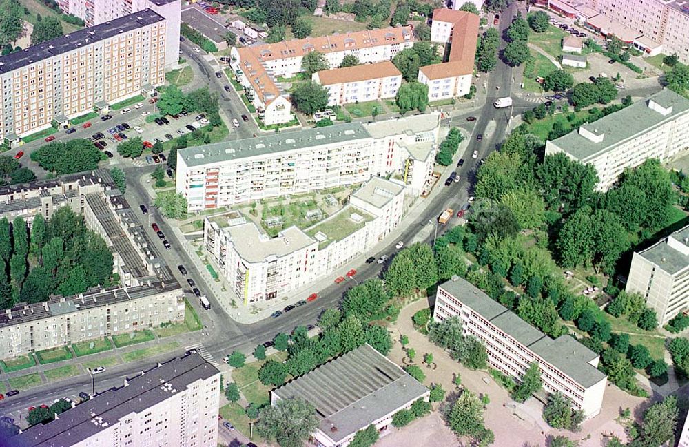 Berlin-Hohenschönhausen von oben - Neubausiedlung an der Gehrenseestraße in Berlin-Hohenschönhausen.