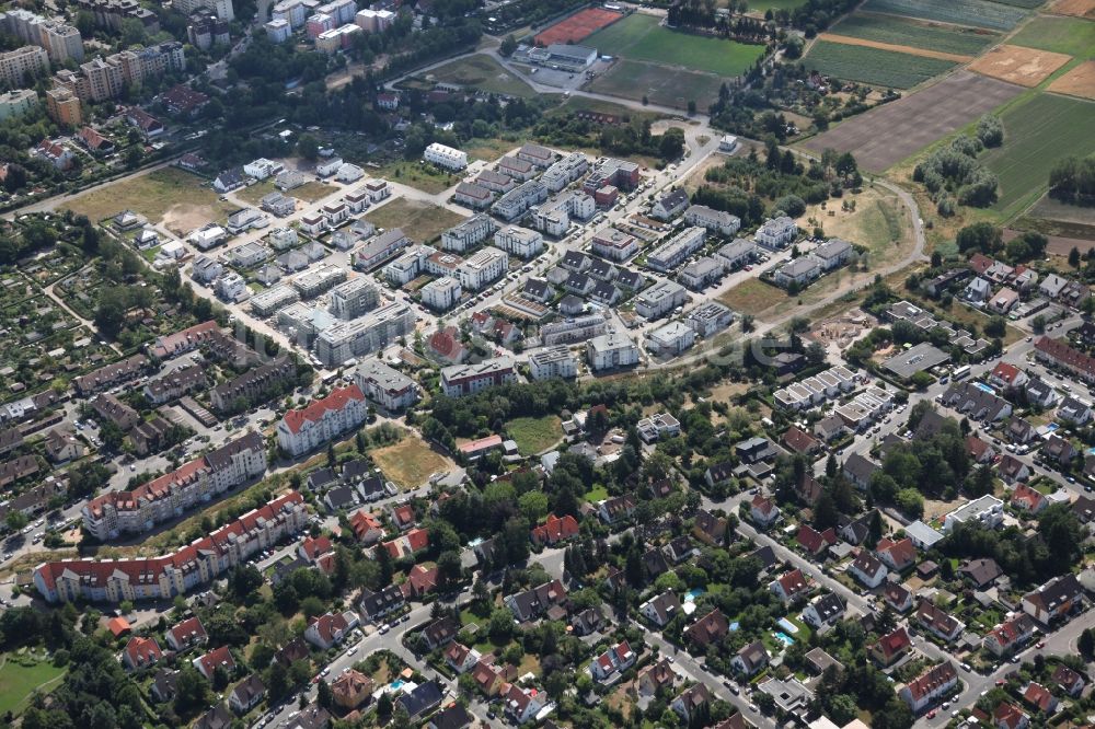 Nürnberg von oben - Neubausiedlung in Nürnberg im Bundesland Bayern