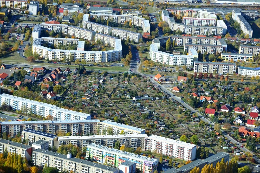 Luftaufnahme Wernigerode - Neubausiedlung in Wernigerode im Bundesland Sachsen-Anhalt