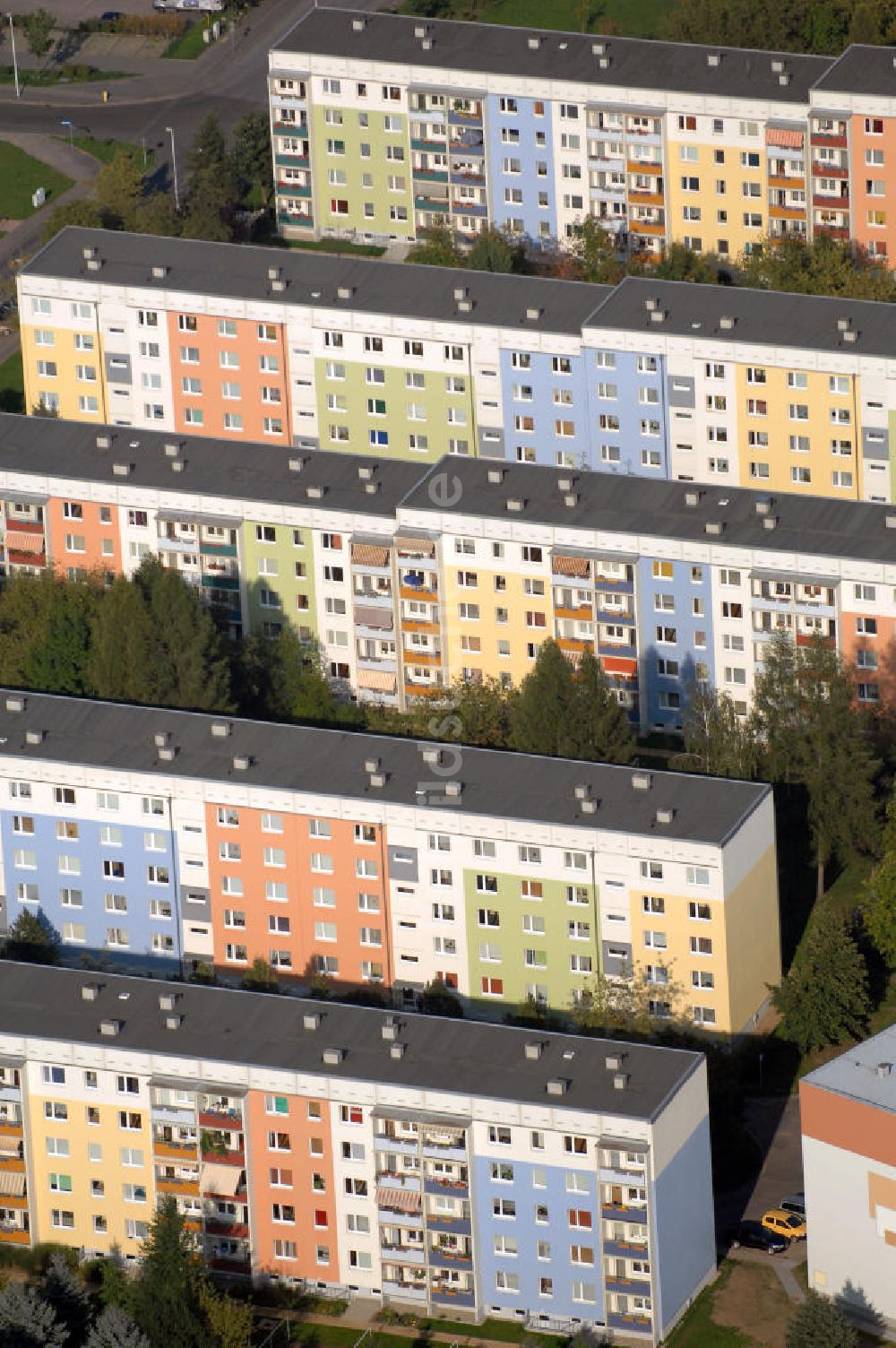 FREITAL von oben - Neubausiedlung in Zauckerode, einem Stadtteil der Kreisstadt Freital