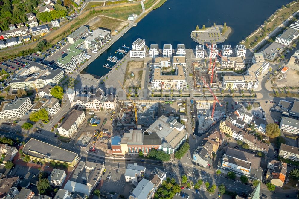 Luftaufnahme Dortmund - Neubauten am Phoenixsee in Dortmund in Nordrhein-Westfalen