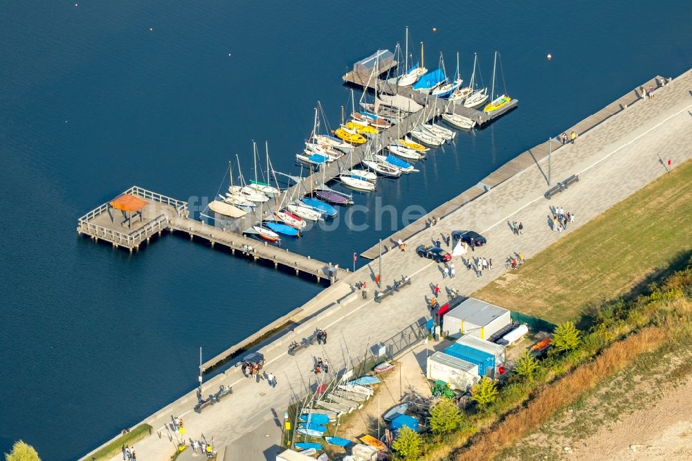 Luftaufnahme Dortmund - Neubauten am Phoenixsee in Dortmund in Nordrhein-Westfalen