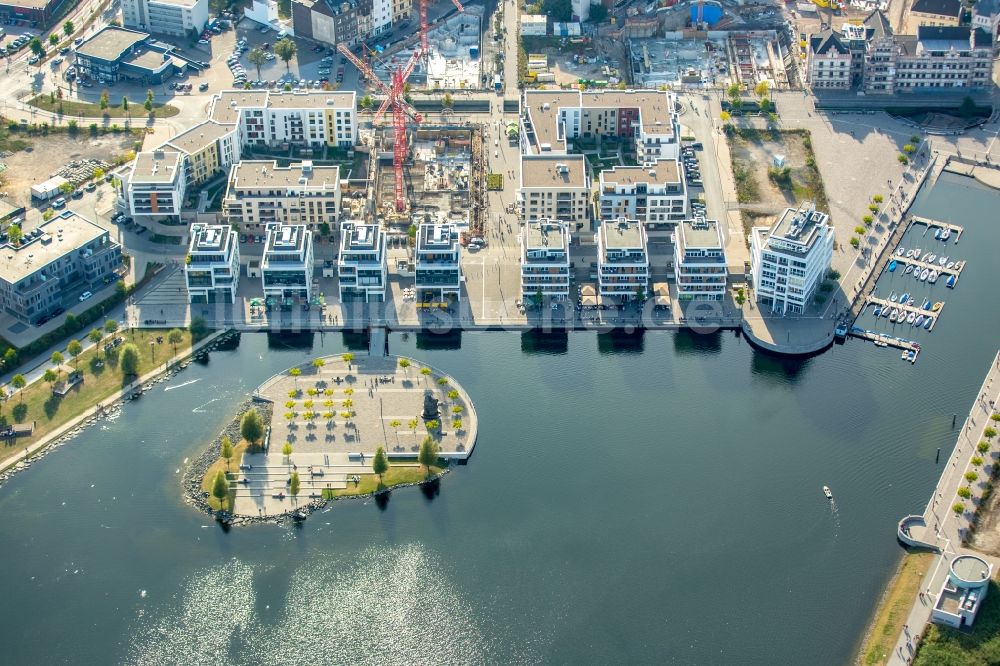 Luftaufnahme Dortmund - Neubauten am Phoenixsee in Dortmund in Nordrhein-Westfalen