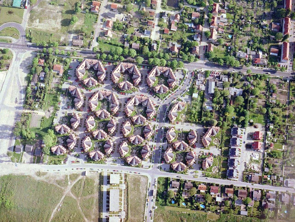 Luftaufnahme Nauen - Neubauwohngebiet in Nauen / BRB.