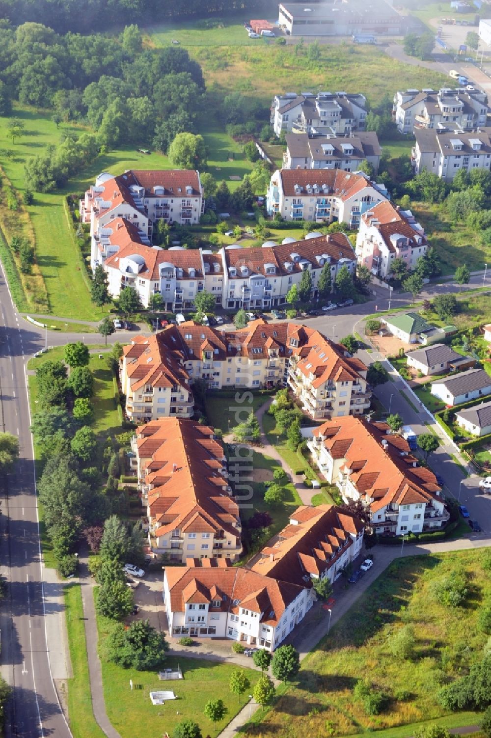 Luftaufnahme Werneuchen - Neubauwohngebiet in Werneuchen OT Seefeld im Bundesland Brandenburg