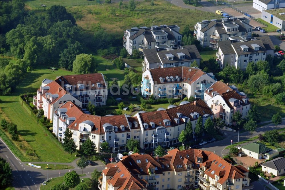 Luftbild Werneuchen - Neubauwohngebiet in Werneuchen OT Seefeld im Bundesland Brandenburg