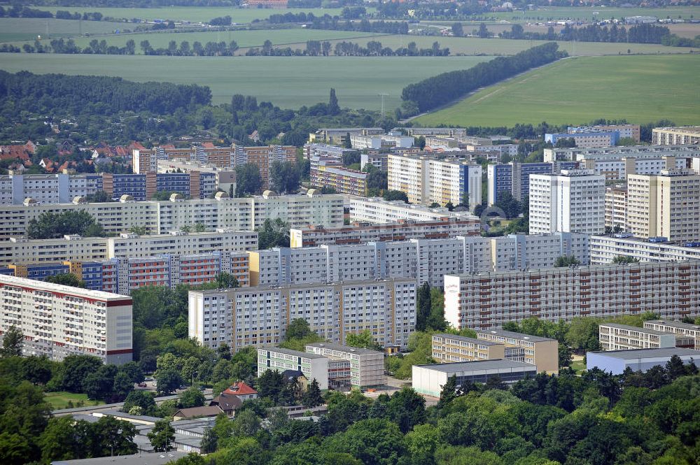 Luftaufnahme Magdeburg - Neubauwohnsiedlung in Magdeburg