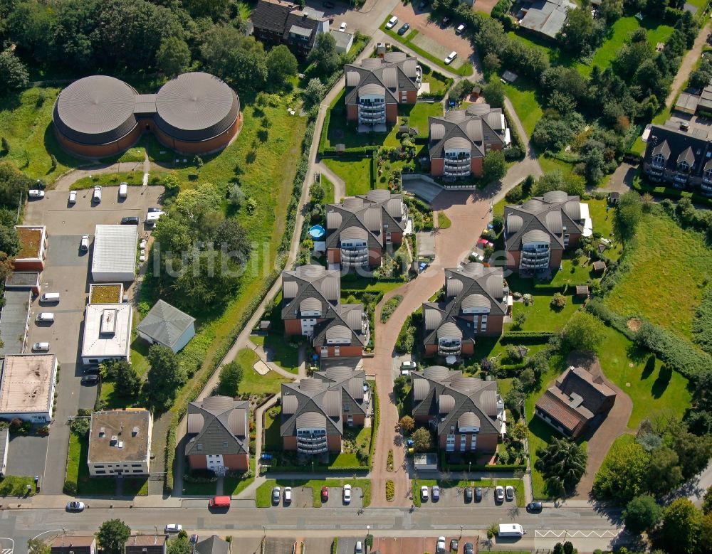 Oberhausen aus der Vogelperspektive: Neubauwohnsiedlung in Sterkrade - Oberhausen im Bundesland Nordrhein-Westfalen