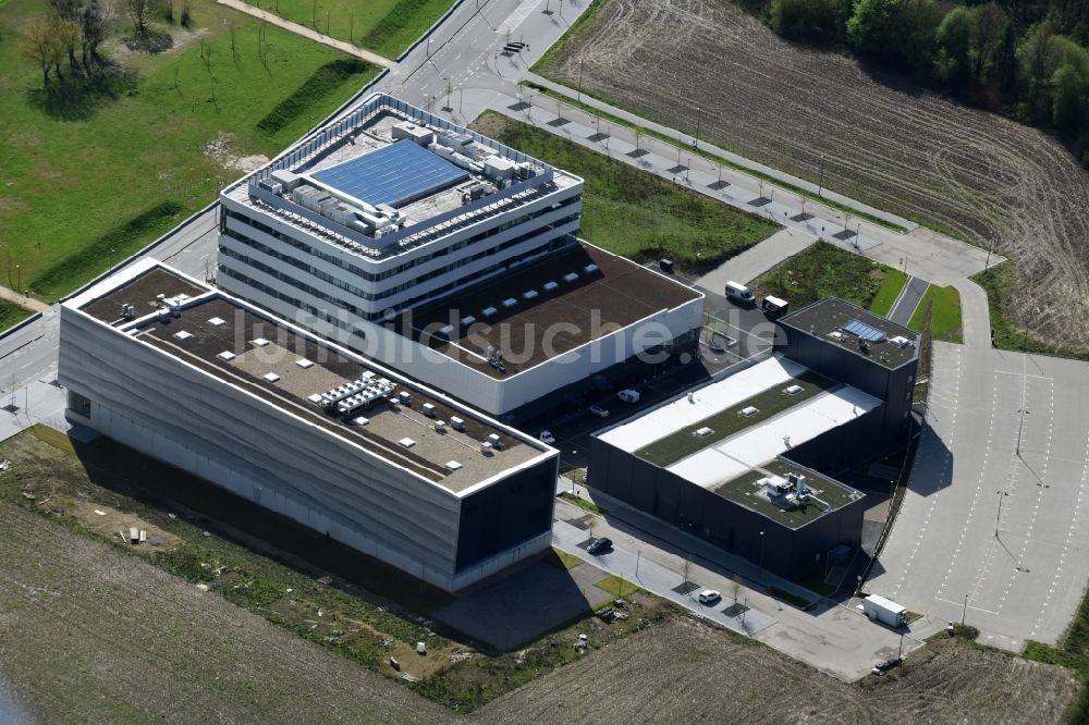 Aachen aus der Vogelperspektive: Neue Forschungsgebäude auf dem RWTH Aachen Campus im Bundesland Nordrhein-Westfalen