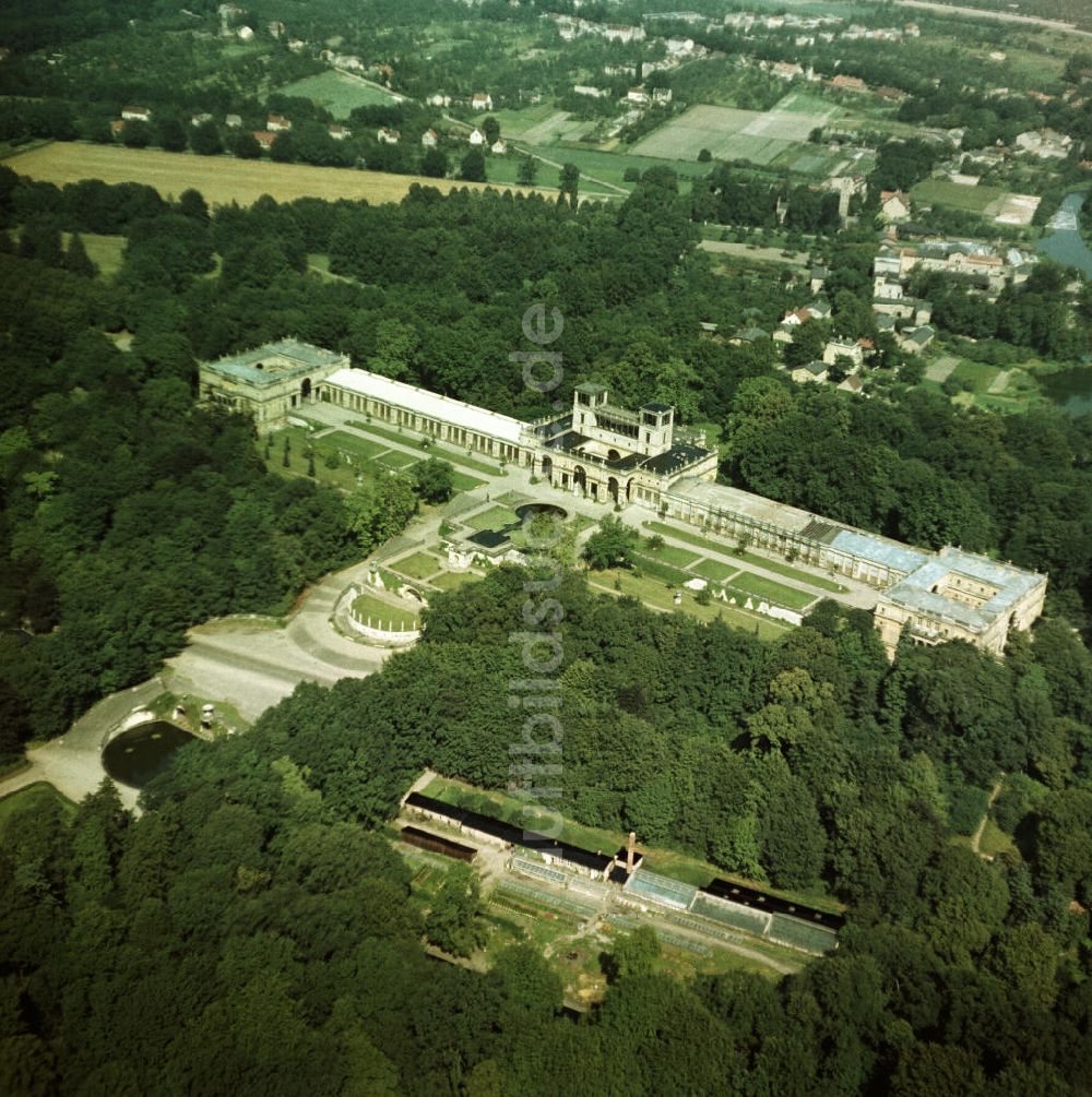 Potsdam aus der Vogelperspektive: Neue Orangerie in Potsdam