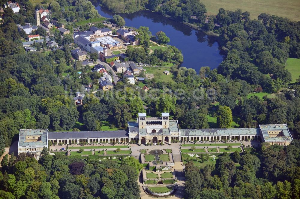 Luftbild Potsdam - Neue Orangerie in Potsdam im Bundesland Brandenburg