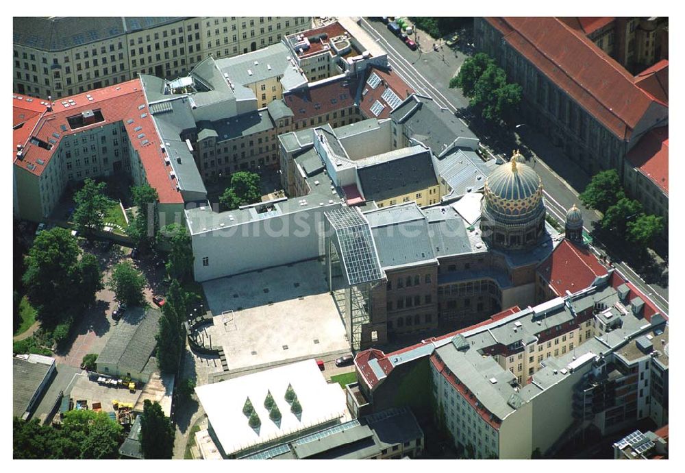 Berlin von oben - Neue Synagoge