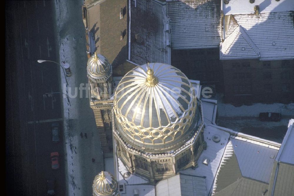 Luftbild Berlin - Neue Synagoge in Berlin - Mitte 1995