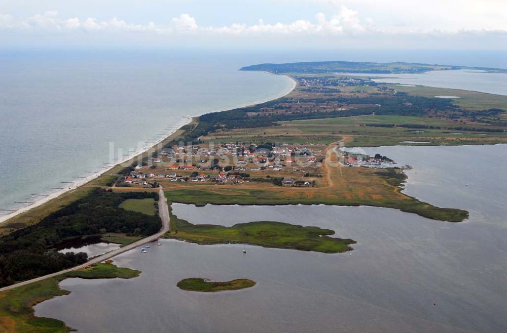 Luftbild Hiddensee (Rügen) - Neuendorf auf Hiddensee