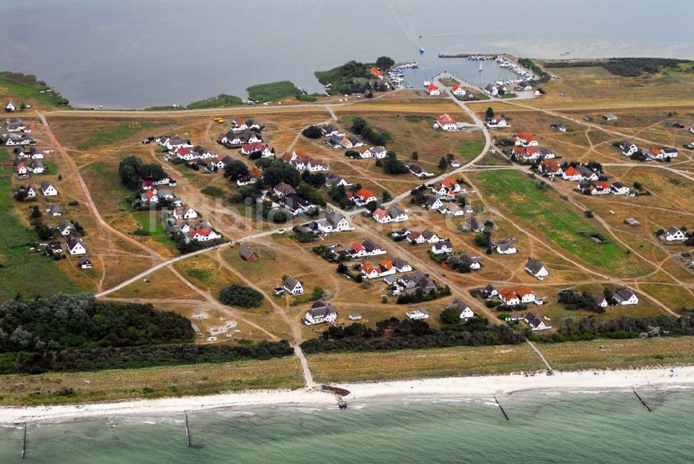 Luftbild Neuendorf auf Hiddensee - Neuendorf auf Hiddensee