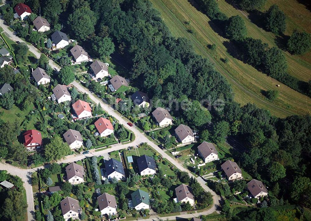 Neuenhagen bei Berlin von oben - Neuenhagen bei Berlin