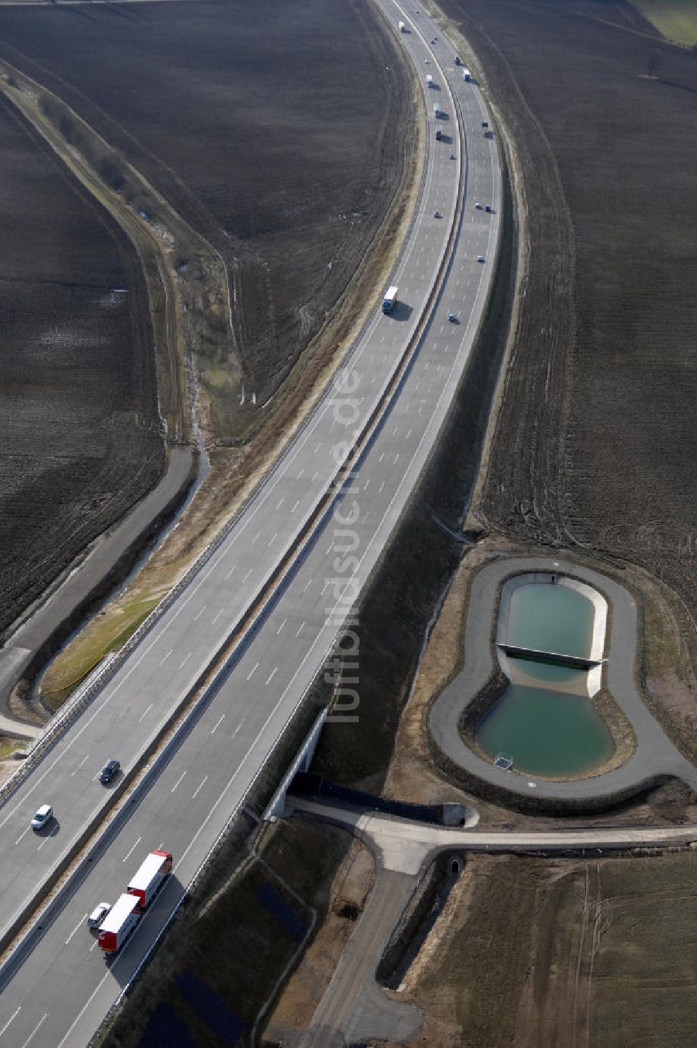 Hötzelsroda aus der Vogelperspektive: Neuer A4 -Autobahnverlauf bei Hötzelsroda - new A4 motorway course E40 / A4 near hötzelsroda in thuringia