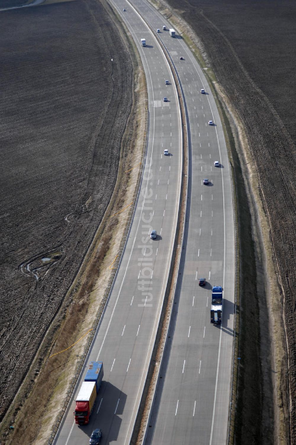 Luftbild Hötzelsroda - Neuer A4 -Autobahnverlauf bei Hötzelsroda - new A4 motorway course E40 / A4 near hötzelsroda in thuringia