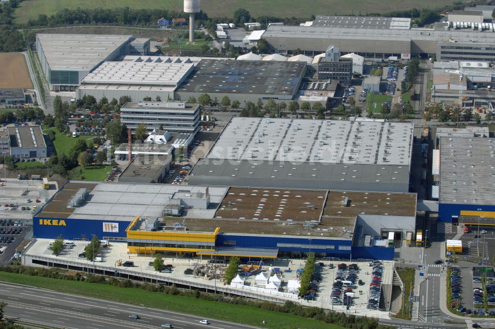 Ludwigsburg von oben - Neueröffnetes IKEA Einrichtungshaus in Ludwigsburg