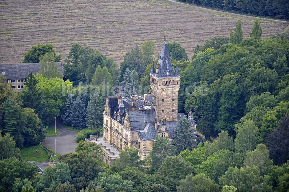 Luftaufnahme Hummelshain - Neues Jagdschloss Hummelshain