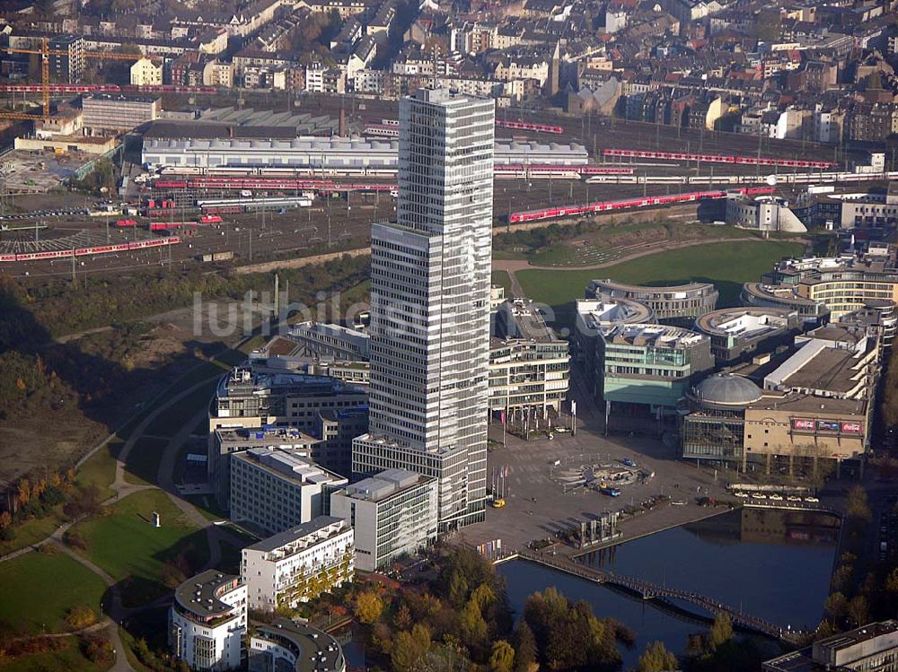 Köln aus der Vogelperspektive: Neues Medienzentrum Köln