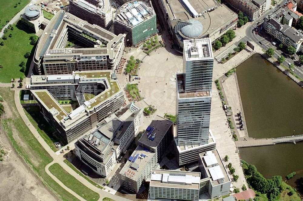 Köln aus der Vogelperspektive: Neues Medienzentrum Köln. Ein Objekt der Hypothekenbank Essen AG Datum: 26.05.03