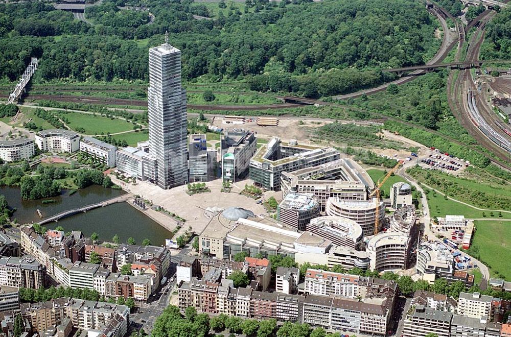 Köln aus der Vogelperspektive: Neues Medienzentrum Köln. Ein Objekt der Hypothekenbank Essen AG Datum: 26.05.03