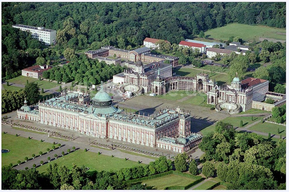 Potsdam aus der Vogelperspektive: Neues Palais