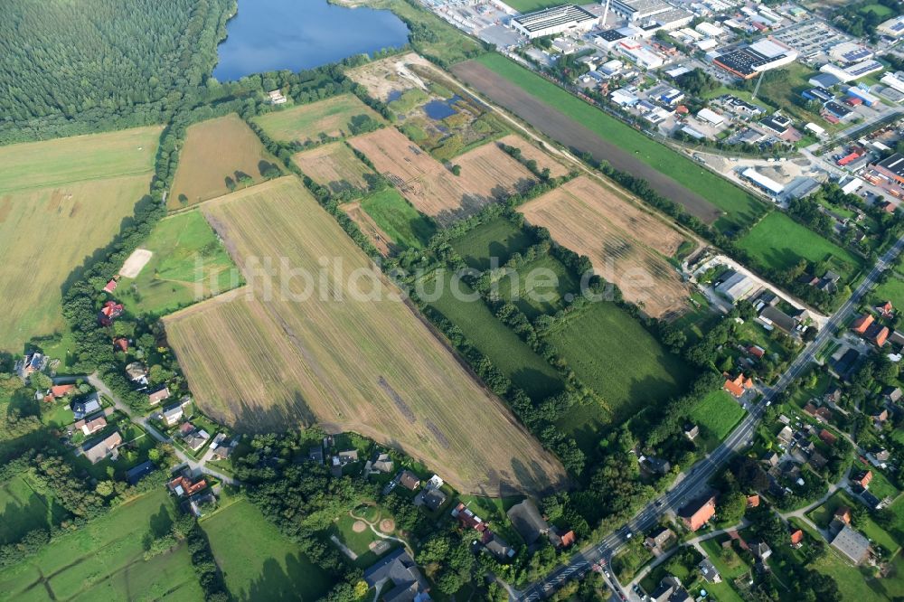 Luftbild Aurich - Neues Sangruben-Gelände in Aurich im Bundesland Niedersachsen