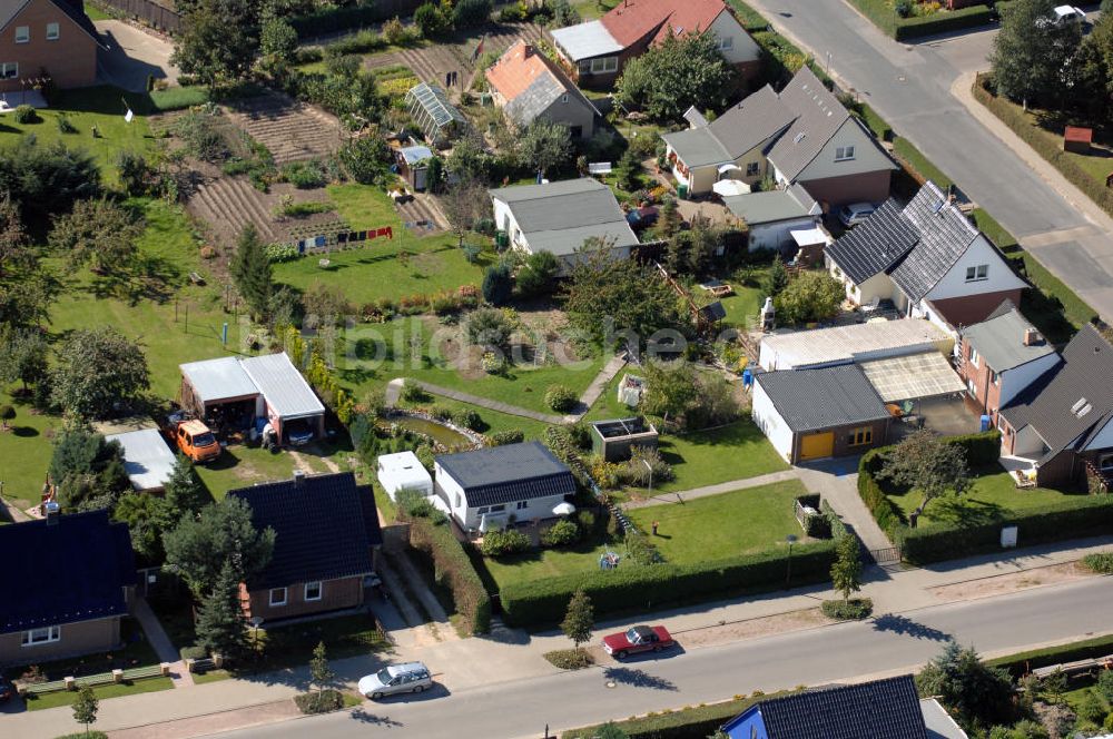 Ribnitz-Damgarten aus der Vogelperspektive: Neuhöfer Straße in Ribnitz-Damgarten