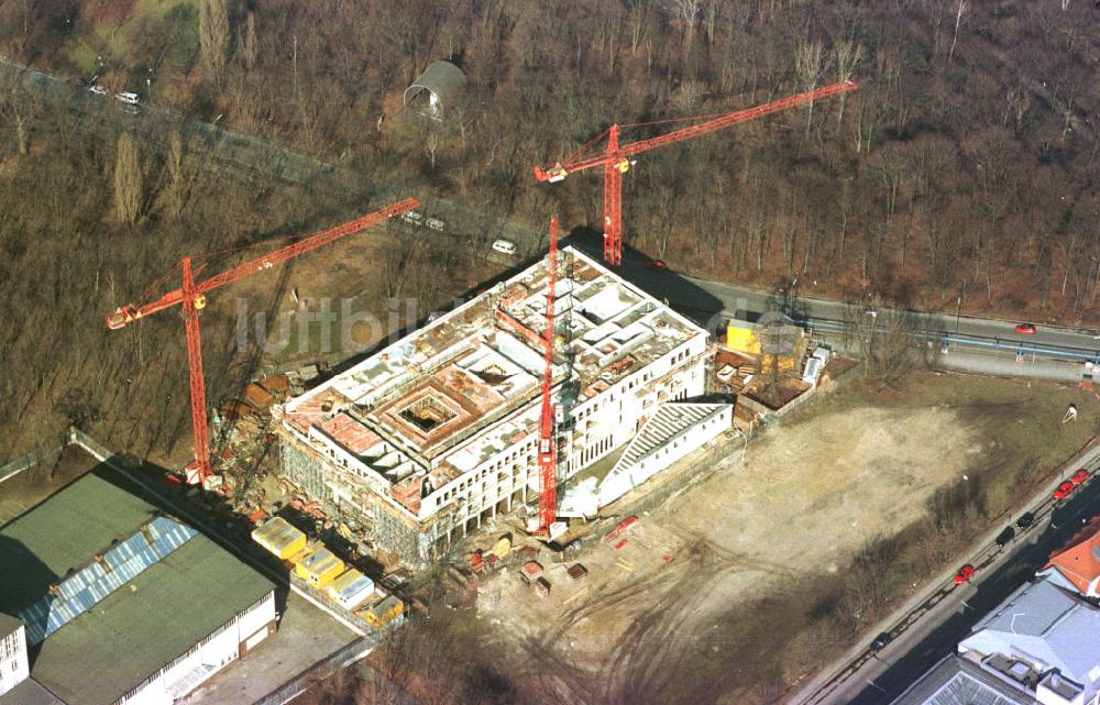 Berlin - Tiergarten aus der Vogelperspektive: Neunbau der Landesvertreteung von Baden-Würtenberg in Berlin-Tiergarten.