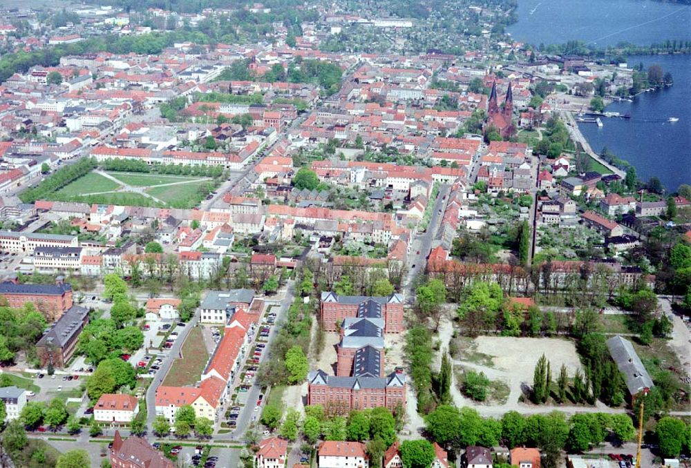 Neuruppin / BRB von oben - Neuruppin - Gesamtübersicht.