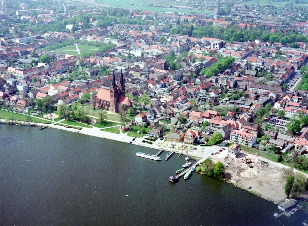 Luftaufnahme Neuruppin / BRB - Neuruppin - Gesamtübersicht.